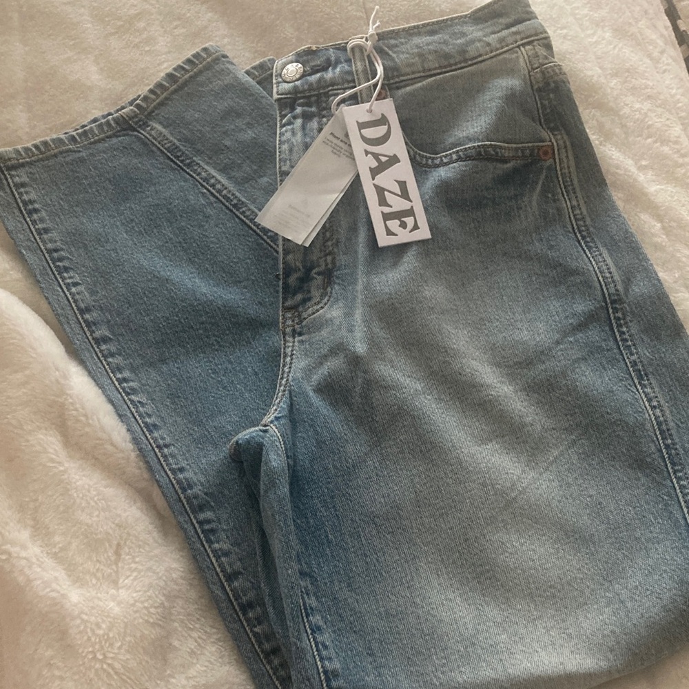 Daze Westward Jeans NWT size 25 in shade Blur